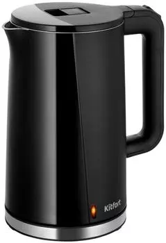 Чайник Kitfort КТ-6612-1 черный - Vprok.ru Перекрёсток