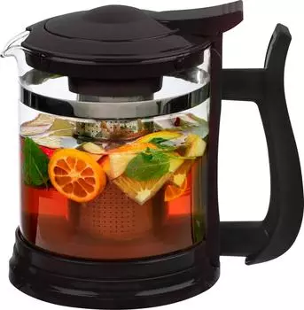 Чайник заварочный Mallony Fabriano черный 1.6л