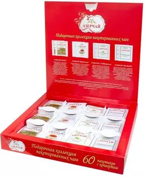 Чайный набор Азерчай 60*2г - Vprok.ru Перекрёсток