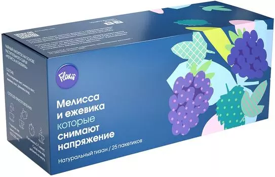 Чайный напиток Floris Мелисса и ежевика 37г