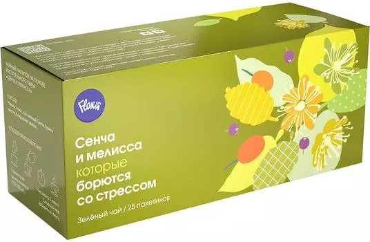 Чайный напиток Floris Сенча и мелисса 37г