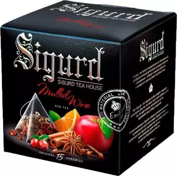 Чайный напиток Sigurd Mulled Wine Глинтвейн 15*2г