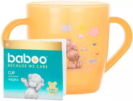 Чашка Baboo Me to You оранжевая 12+