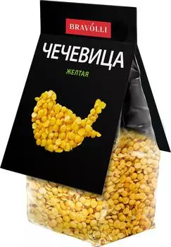 Чечевица Bravolli! желтая 350г