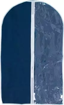 Чехол для одежды Рыжий кот подвесной синий 60*100см