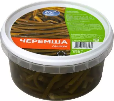 Черемша ФЭГ соленая 500г - Vprok.ru Перекрёсток