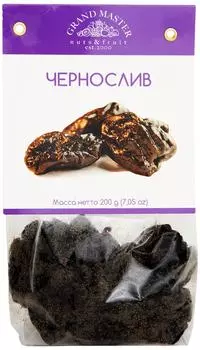 Чернослив Grand Master сушеный 200г. Доставим до двери!