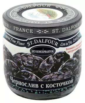 Чернослив St.Dalfour с косточкой 200г. Закажите онлайн!