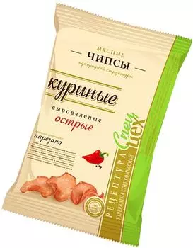 Чипсы Егорьевская мясные куриные сыровяленые острые 25г