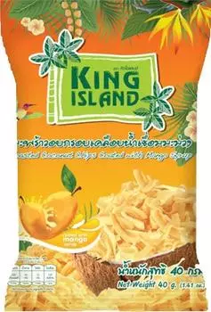 Чипсы кокосовые King Island с манго 40г