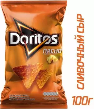 Чипсы кукурузные Doritos Nacho Сливочный сыр 100г