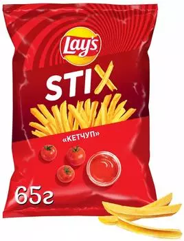 Чипсы Lays STIX Кетчуп 65г