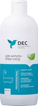 Чистящее средство DEC Крем для чистки и ухода за акрилом 500мл