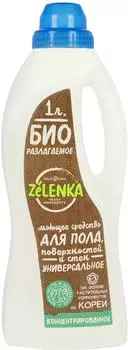 Чистящее средство Zelenka Для пола и стен 1л