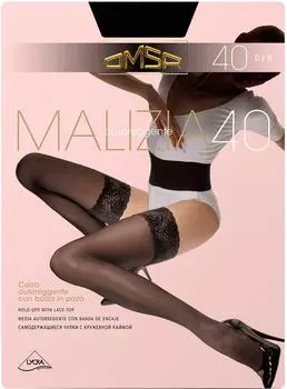 Чулки Omsa Malizia 40 Nero Черные Размер 2с доставкой!