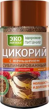 Цикорий растворимый ЭКОлогика с женьшенем 85г