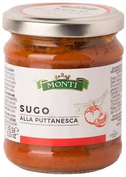 Cоус Monti томатный путтанеска 180г