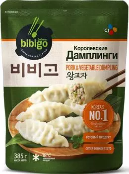 Дамплинги Bibigo Королевские 385г