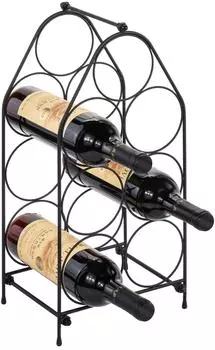 Держатель для винных бутылок EL Casa 22*18*48см