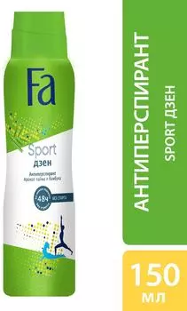 Дезодорант Fa Sport Дзен с ароматом лайма и бамбука 48ч 150мл