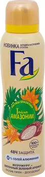 Дезодорант Fa Тайна Амазонии с цветочный зеленым ароматом 48ч 150мл