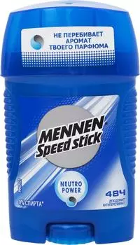 Дезодорант Mennen Speed Stick Neutro Power 50г