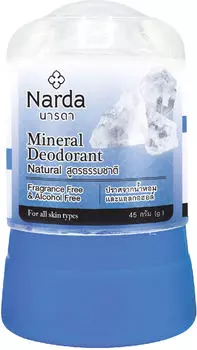 Дезодорант Narda Mineral Deodorant Natural кристаллический 45г