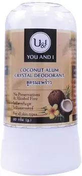 Дезодорант U&amp;I кристаллический кокосовый 80г