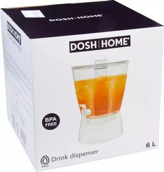 Диспенсер для напитков Dosh Home Grus 6л