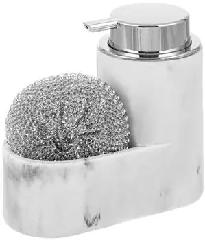 Диспенсер Elan Gallery для жидкого мыла с губкой 300мл