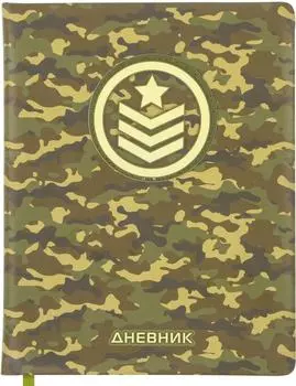 Дневник школьный Brauberg Камуфляж 1-11 класс 48л