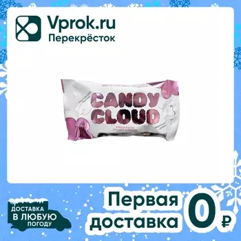 Драже Candy Cloud Попкорн карамельный в глазури со вкусом йогурта и с малиной 70г
