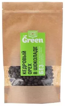 Драже Good Food Green Кедровый орех в шоколаде 150г