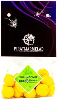 Драже Pirat Marmelad Кумкват в белом шоколаде 200г