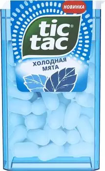 Драже Tic Tac Холодная мята 16г - Vprok.ru Перекрёсток