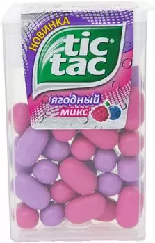 Драже Tic-Tac Ягодный Микс 16г - Vprok.ru Перекрёсток