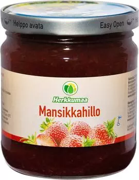 Джем Herkkumaa Клубничный 460г