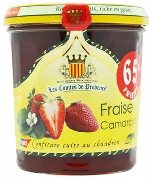 Джем Les Comtes de Provence Клубника Камароза 340г