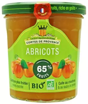 Джем Les Comtes de Provence Organic Абрикос 350г