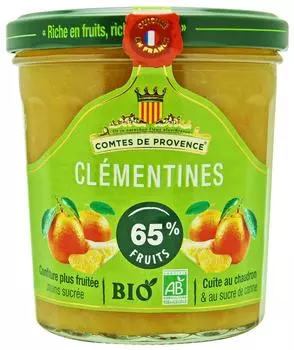 Джем Les Comtes de Provence Organic Клементин 350г