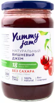 Джем Yummy Jam Вишневый без сахара 350г