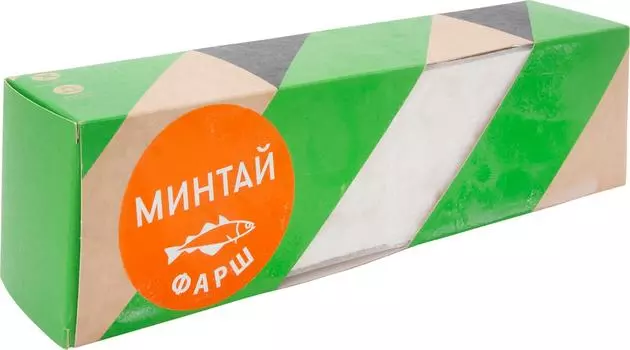 Фарш минтая Мастер Фиш замороженный 1кг
