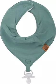 Фартук нагрудный Happy Baby Dark green с держателем