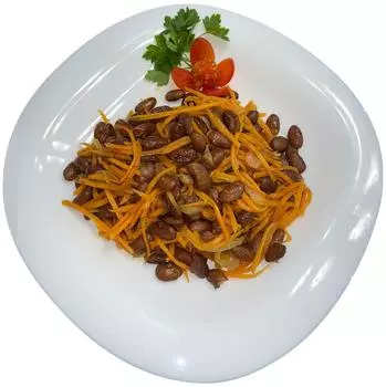 Фасоль Домашняя Кухня с морковью 250г