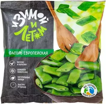Фасоль И зимой и летом стручковая замороженная 400г