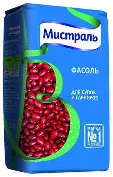 Фасоль Мистраль красная для супов и гарниров 450г