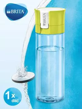 Фильтр-бутылка для воды Brita Fill&amp;Go Vital лайм 600мл