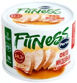 Филе индейки Perva Fitness в собственном соку 180г