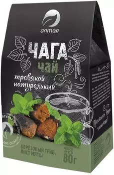 Фиточай Алтэя Чага с мятой 80г
