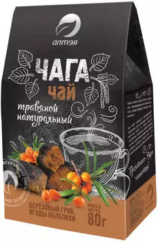 Фиточай Атлэя Чага с облепихой 80г